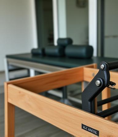 Sessione di pilates reformer